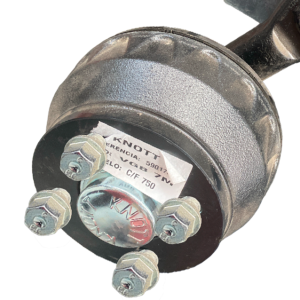 Eje con freno 750kg 4x98